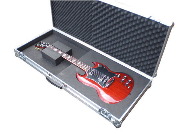 Guitar Flightcase For Gibson SG Gothic Morte Electric Guitar 